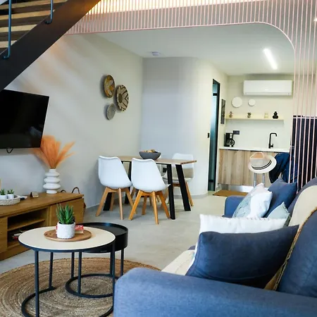 Psili Ammos Loft In 乡村民宿 *